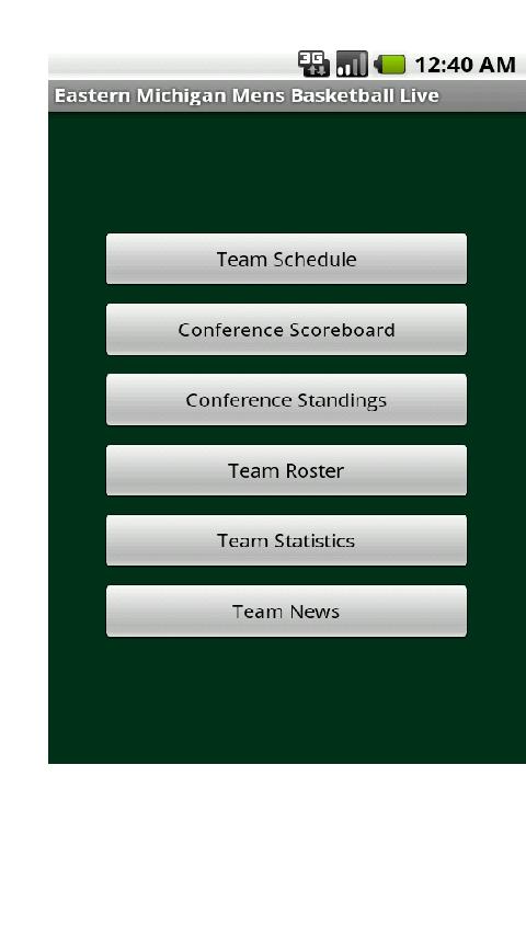 Eastern Michigan Mens Bball Android Sports