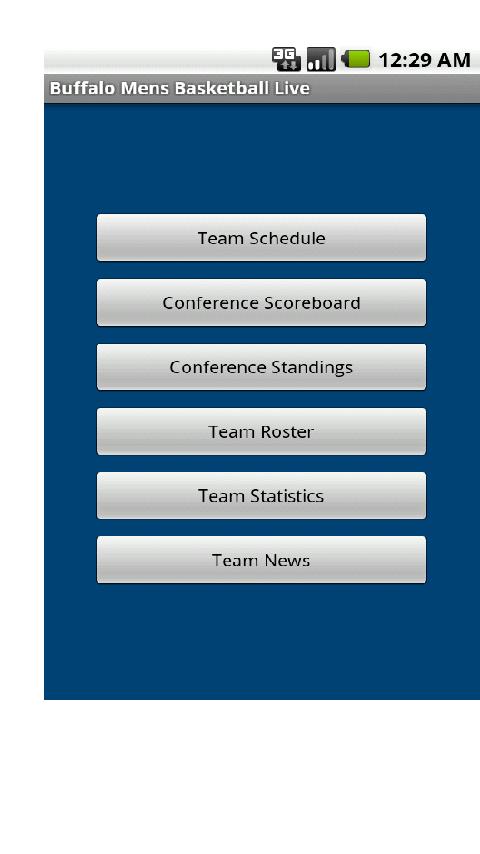 Buffalo Mens Basketball Android Sports