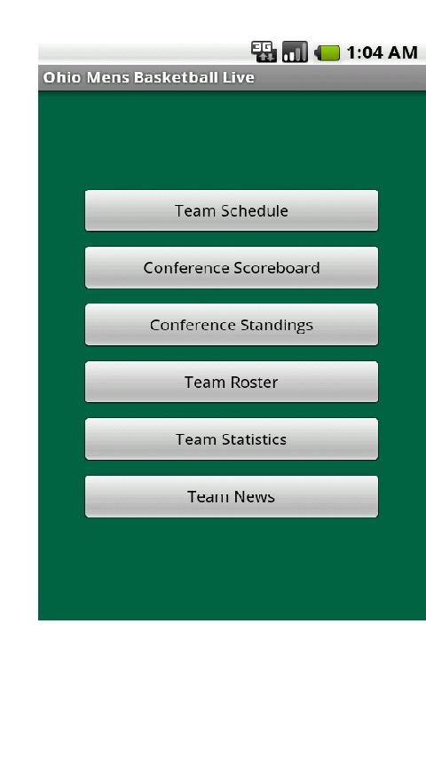 Ohio Mens Basketball Android Sports