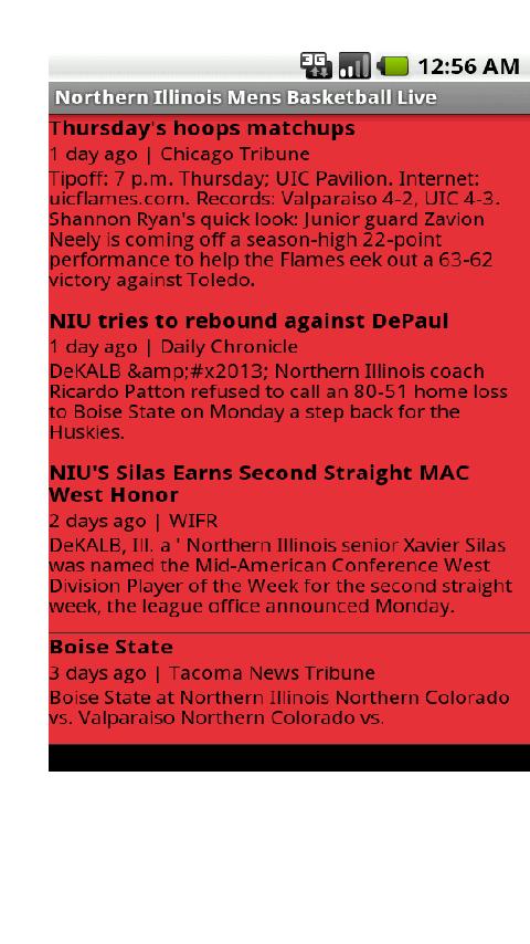 Northern Illinois Mens Bball Android Sports