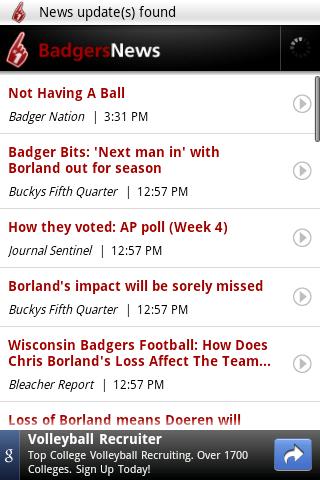 Badgers News Android Sports