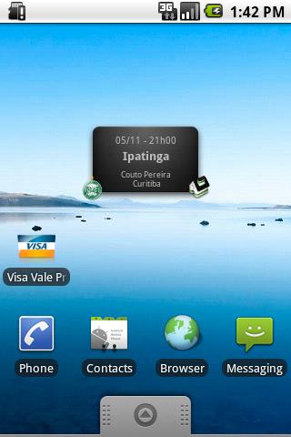 Coritiba Widget Android Sports