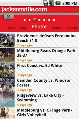 Jacksonville HighSchool Sports Android Sports