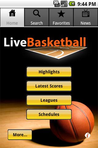 Live Basketball Android Sports