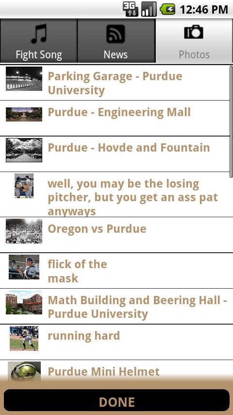 Go Boilermakers Android Sports