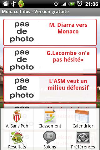 Monaco Infos Android Sports