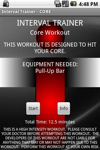 Interval Trainer – Core Android Sports