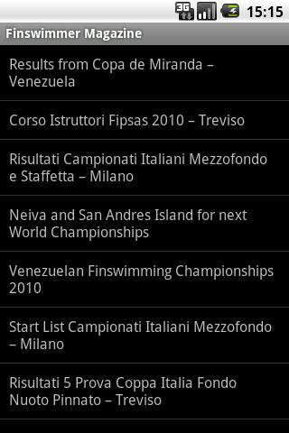Finswimmer Magazine Android Sports