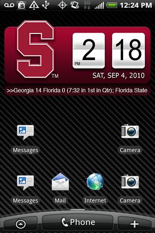 Stanford Cardinal Clock XL Android Sports