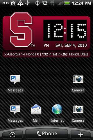 Stanford Cardinal Clock XL Android Sports
