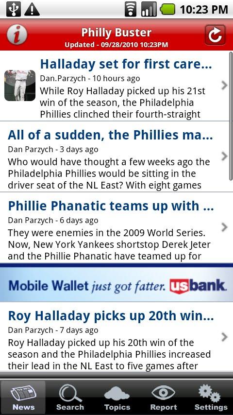 Philly Buster Android Sports