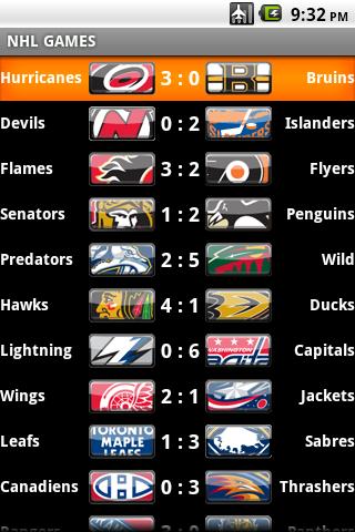 NHL GAMES