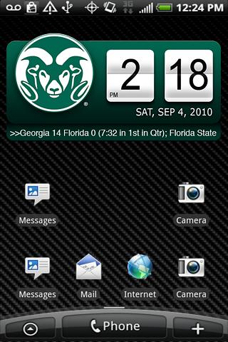 Colorado State Rams Clock XL Android Sports