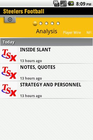 Steelers Inside Slant Android Sports