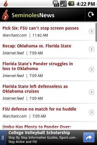 Seminoles News Android Sports