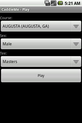 CaddieMe Pro Android Sports