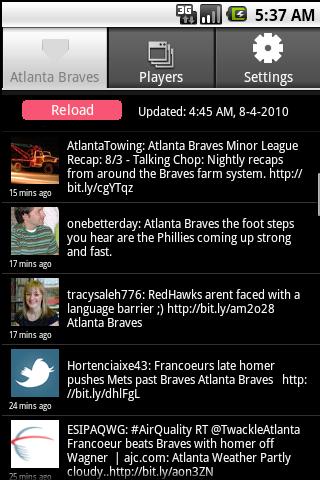 Atlanta Braves Tweets