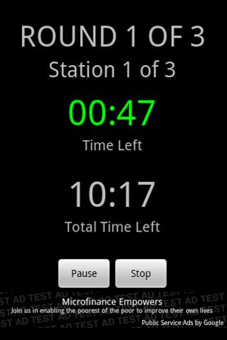 MMA Circuit Timer Android Sports