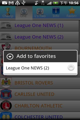 The Football League NEWS Android Sports