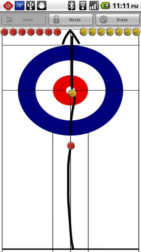 Curling Strategy Board
