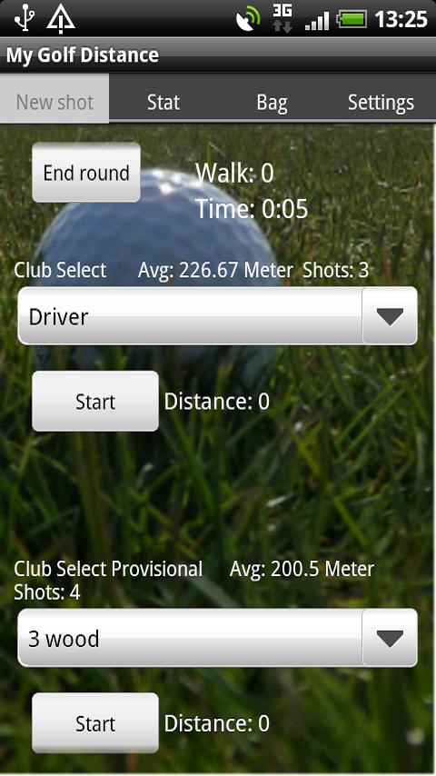 My Golf Distance Lite Android Sports