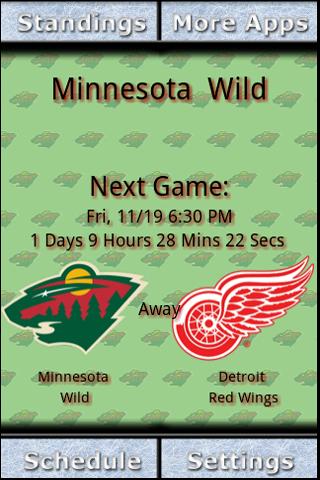Minnesota Wild Countdown Android Sports