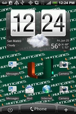 Miami Canes Live Wallpaper HD Android Sports