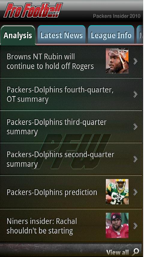 Packers Football Lt – NFL News Android Sports