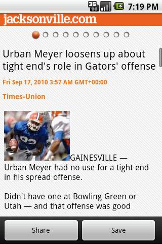 UF Gators 2010/2011 Android Sports