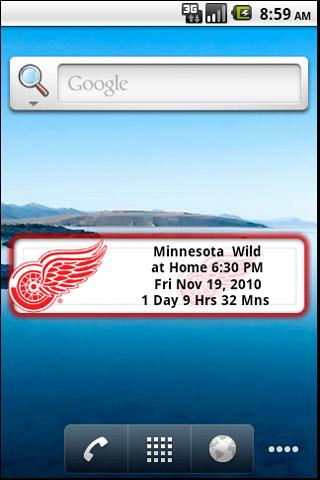 Detroit Red Wings Countdown Android Sports