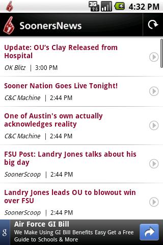 Sooners News Android Sports