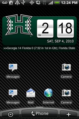 Hawaii Clock Widget XL