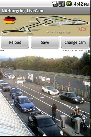 Nurburgring LiveCam (Froyo) Android Sports