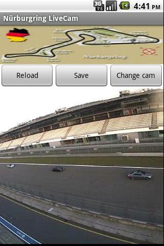 Nurburgring LiveCam (Froyo) Android Sports