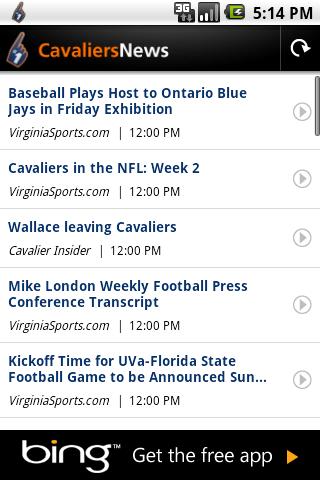 UVA Cavaliers News Android Sports