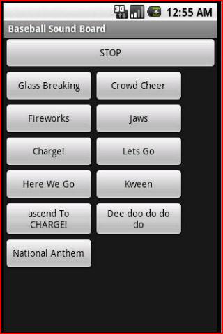 Baseball Soundboard Android Sports