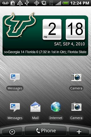 South Florida Bulls Clock XL Android Sports