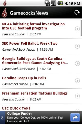 Gamecocks News Android Sports