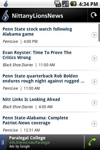 NittanyLions News Android Sports