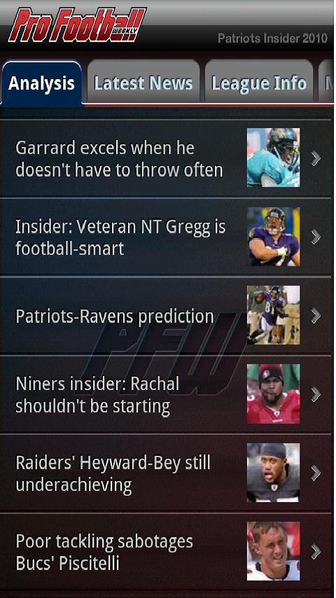 Patriots Football Lt– NFL News Android Sports