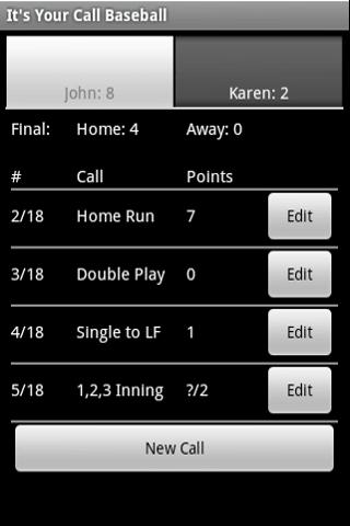 Your Call Baseball Android Sports