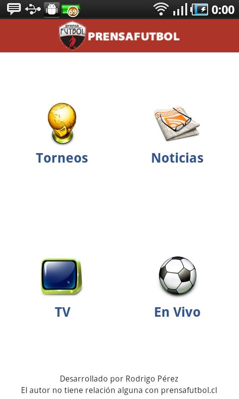 PrensaFutbol Android Sports