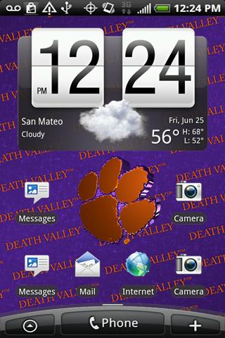 Clemson Live Wallpaper HD Android Sports