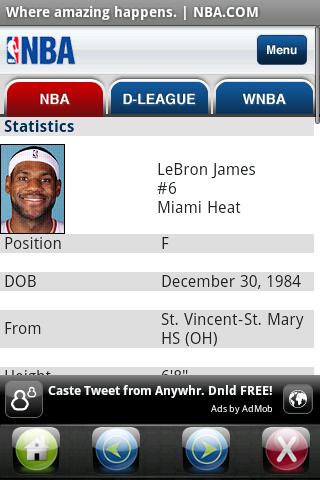 NBA.COM  Where amazing happens Android Sports