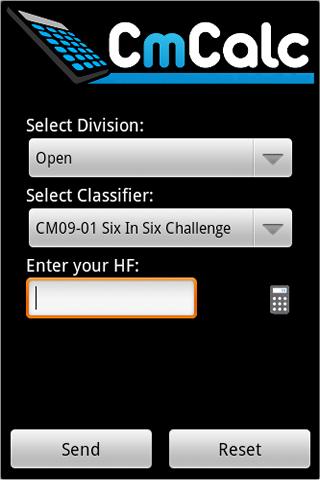 CmCalc Android Sports