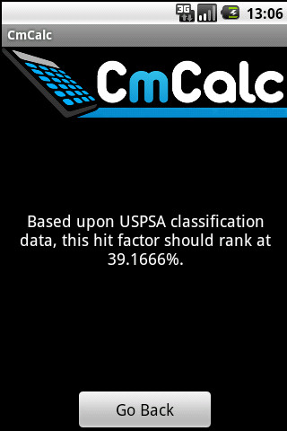 CmCalc Android Sports