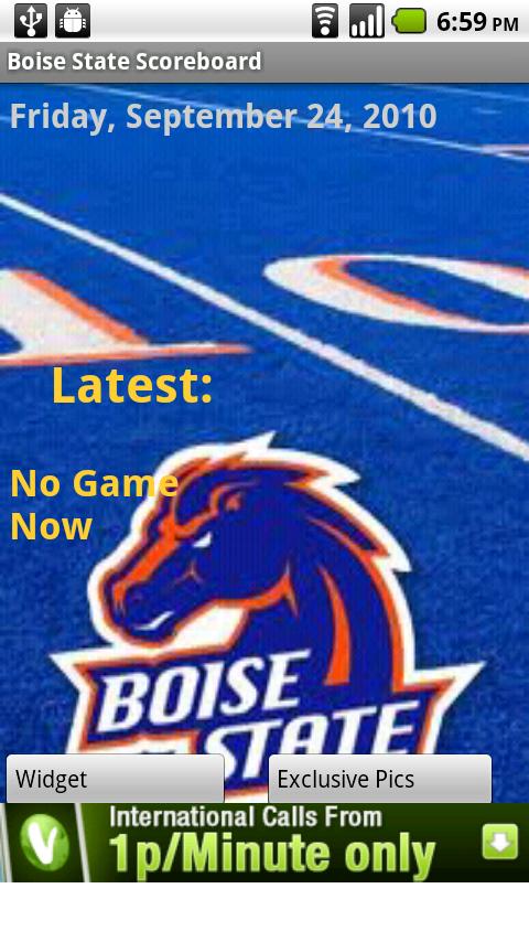 Boise State Scoreboard