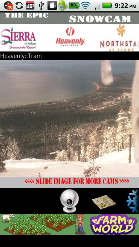 The Tahoe Snow Cam Android Sports