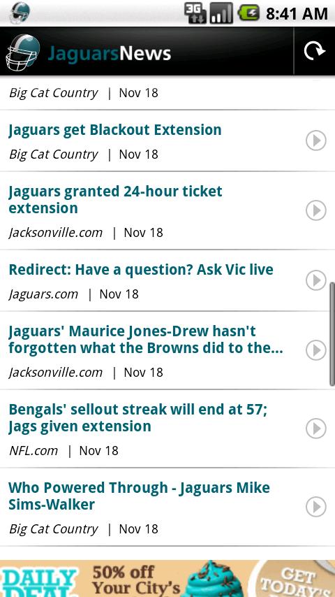 Jaguars News Android Sports