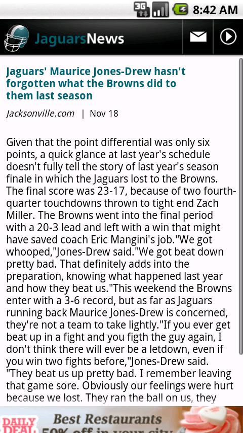 Jaguars News Android Sports